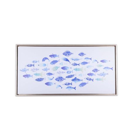 Dense Shoal of Flag Fish Decorative Wall Frame