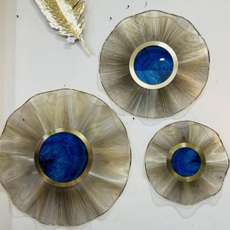 Flower Design Metal Wall Frame