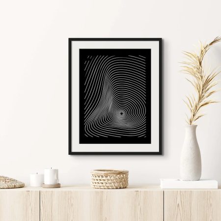 RIPPLE EFFECT LINE ART